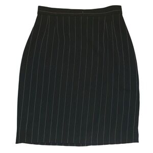 NWT NEW Zelda Vintage Pinstripe Pencil Skirt 10 Career Office Business $210 MSRP